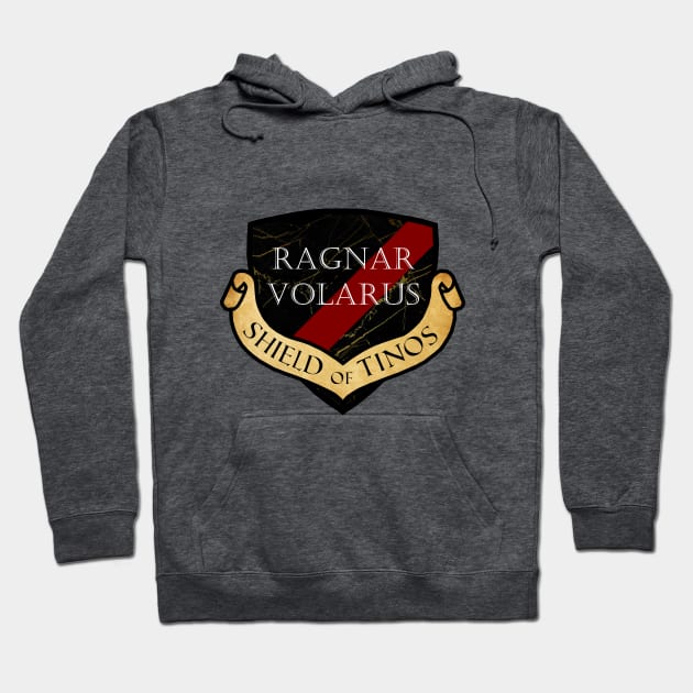 Ragnar Volarus: Shield of Tinos Hoodie by A Nerd Grows in Brooklyn